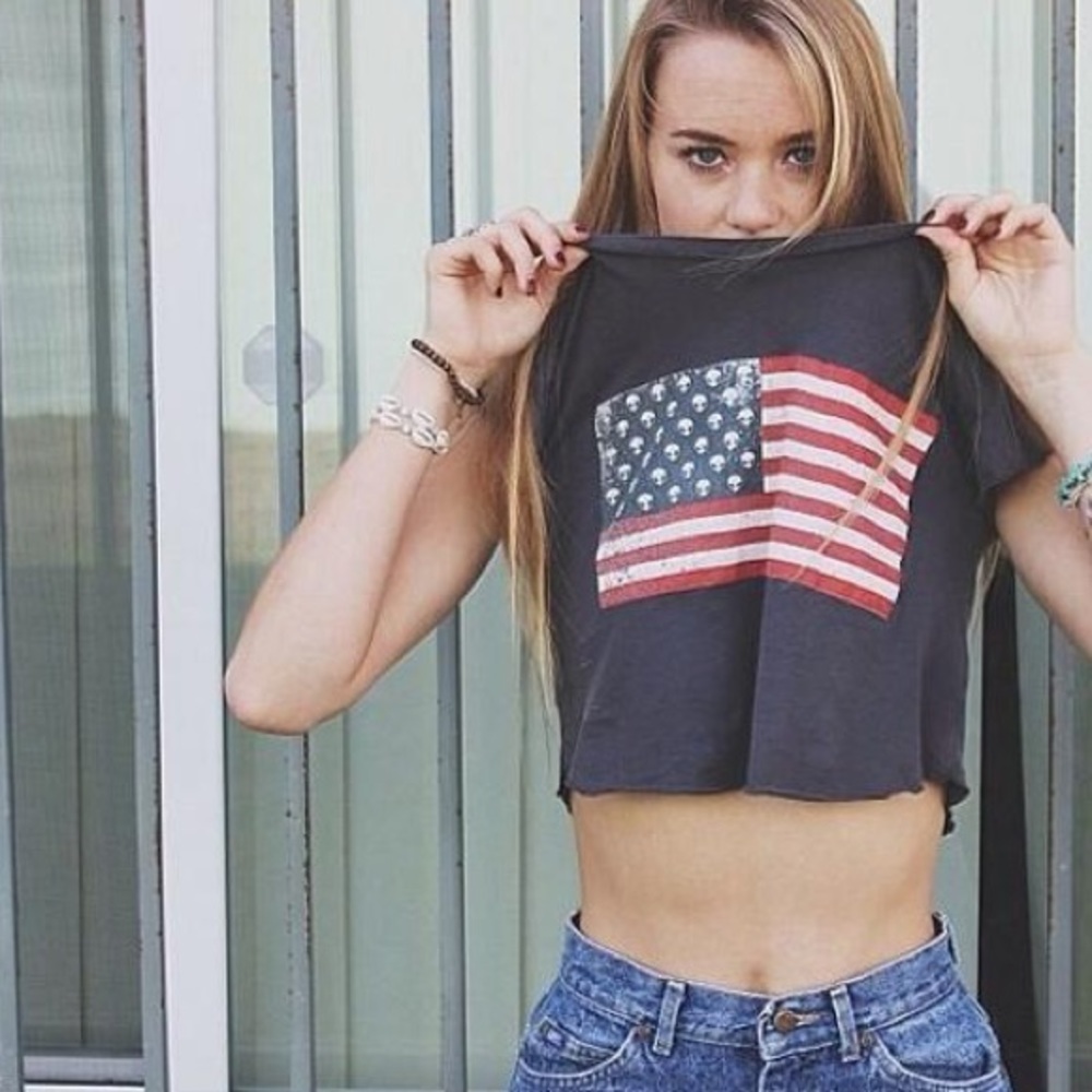 American Flag t-shirt